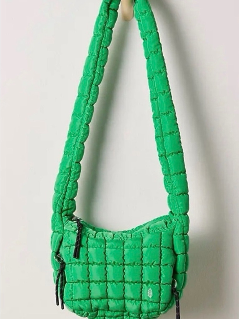 💚 Green Quilted Free People Crossbody Sling Bag -  Free People Movement